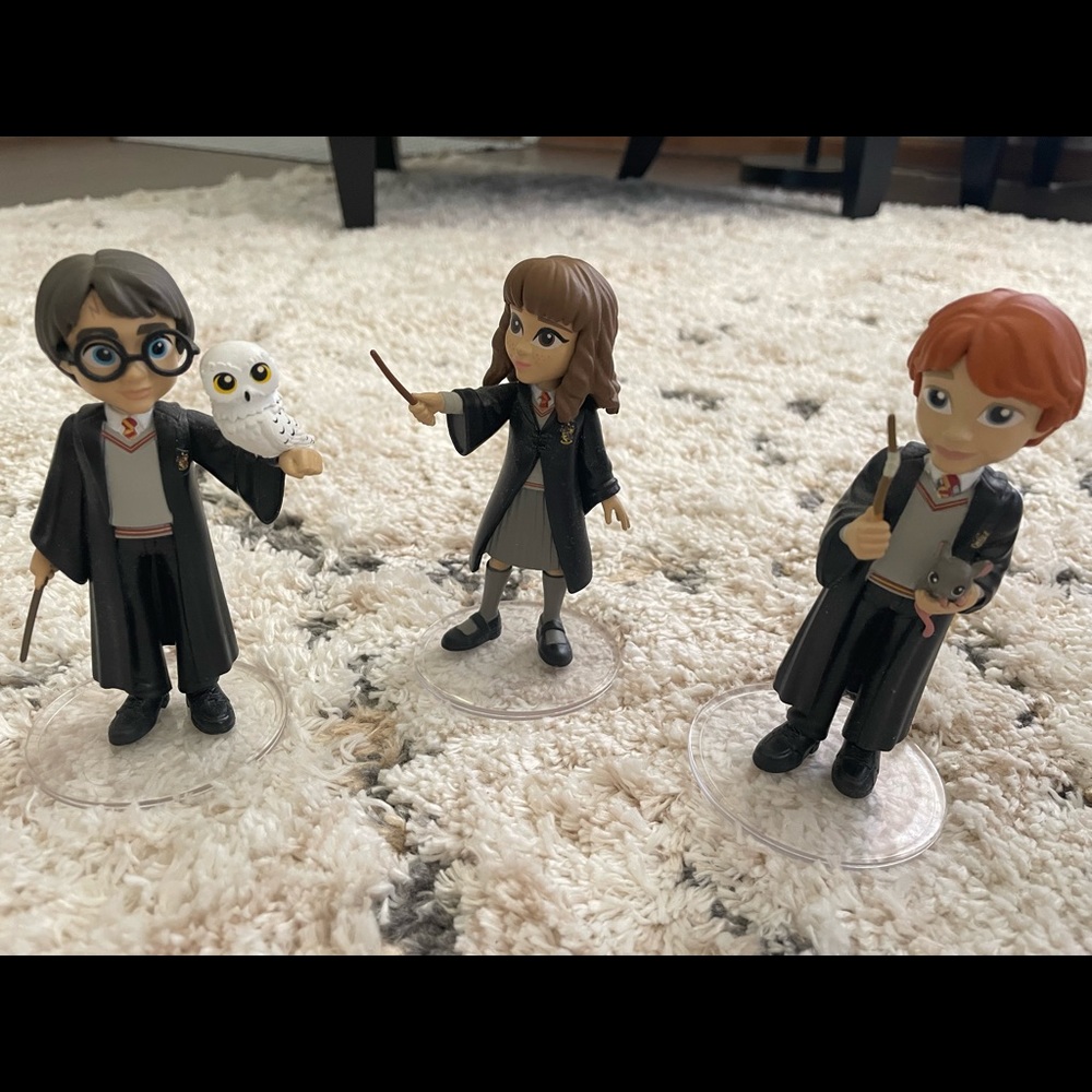 Harry Potter figures: The trio!